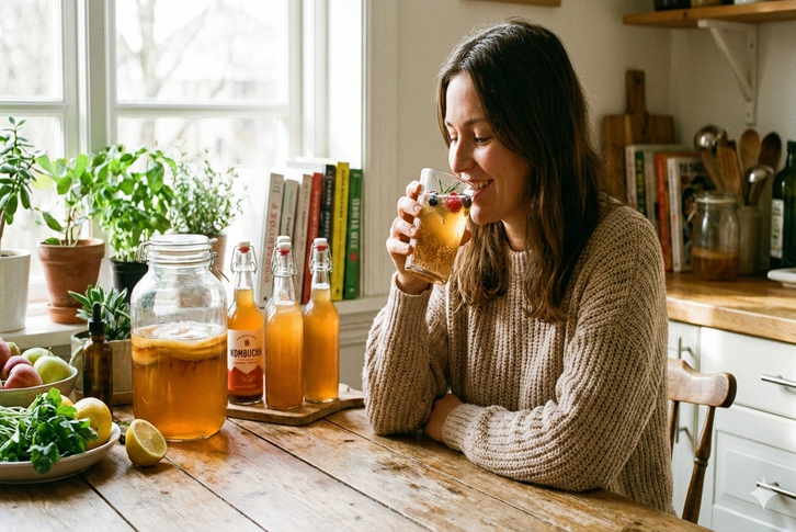 Kombucha có tốt cho sức khỏe không? Lợi ích và rủi ro cần biết trước khi uống