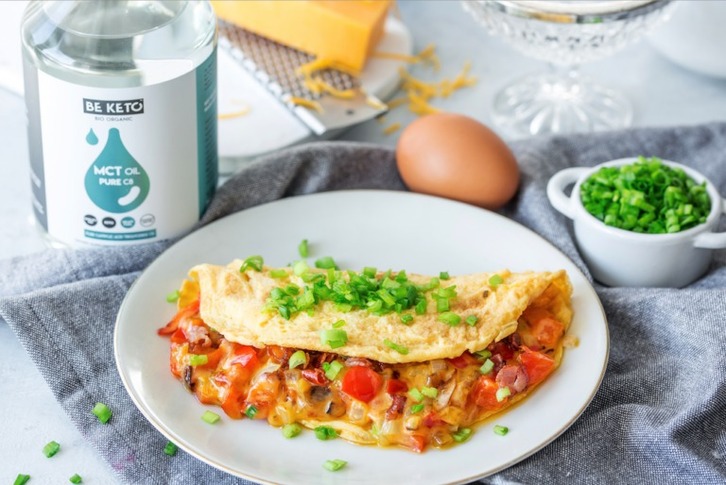 Trứng cuộn Western Keto: Món ăn sáng hoàn hảo cho ngày cuối tuần